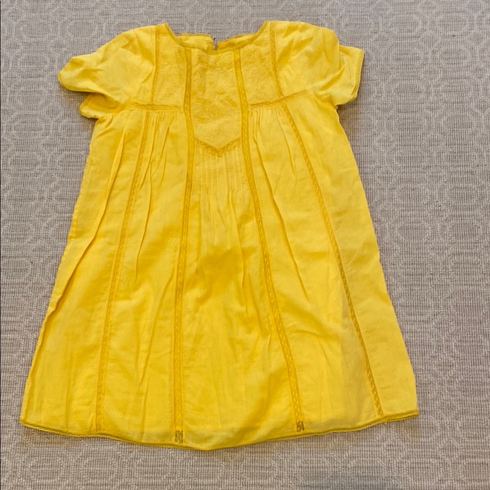 Sunny Yellow Kids Dress